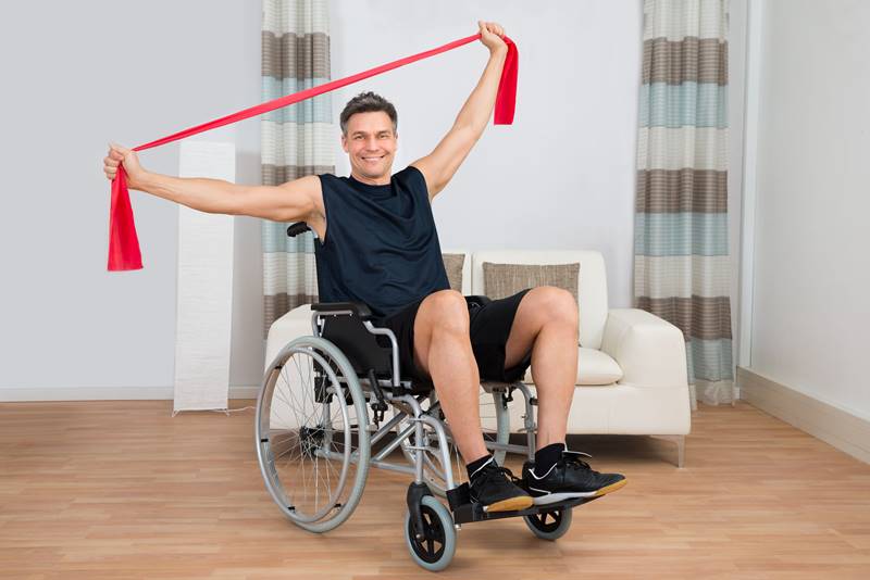 Упражнения для инвалидов-колясочников